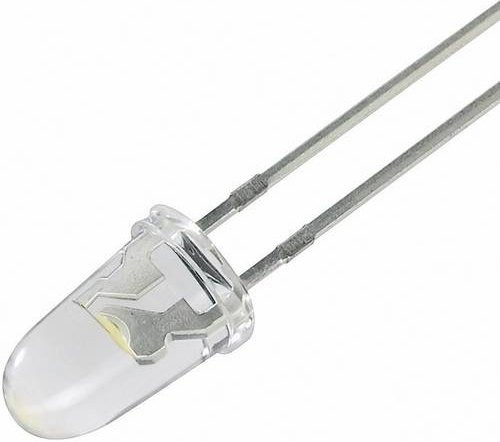 Yoldal LED Rund 3mm Warmweiß Golden White 1800 mcd 60° 20mA 3.2V - Bild 1