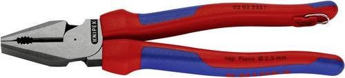 Knipex Kraft-Kombizange schwarz atramentiert mit Befestigungsöse, Länge: 225 mm - Bild 1