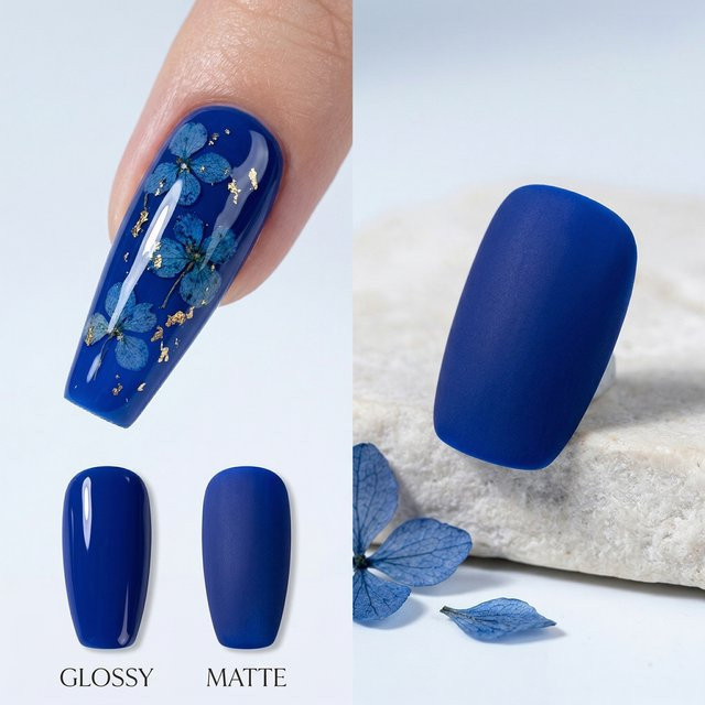 Visuatia Instant Nail Polish Gel, blau - Bild 1