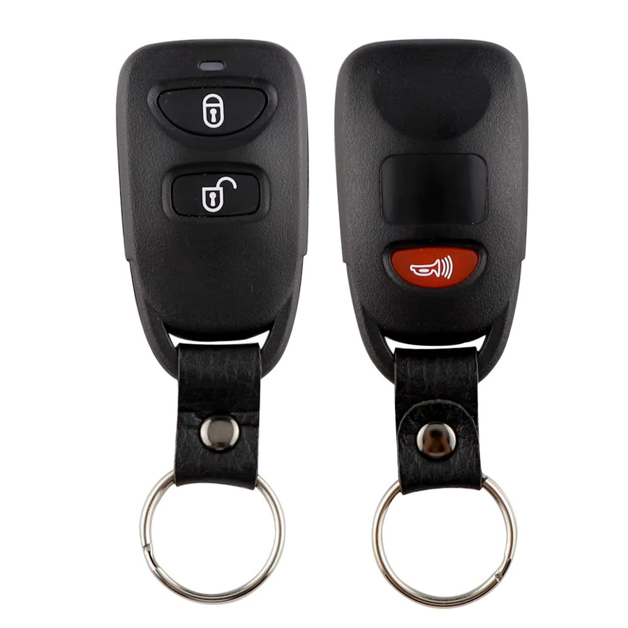 YIQIXIN 433 MHz Auto Fernbedienung Schlüssel für Kia Carens, Hyundai Tucson, Sonata, Santa FE, Elantra, Accent, Atos, Trajet und IX35 in Schwarz - Bild 3