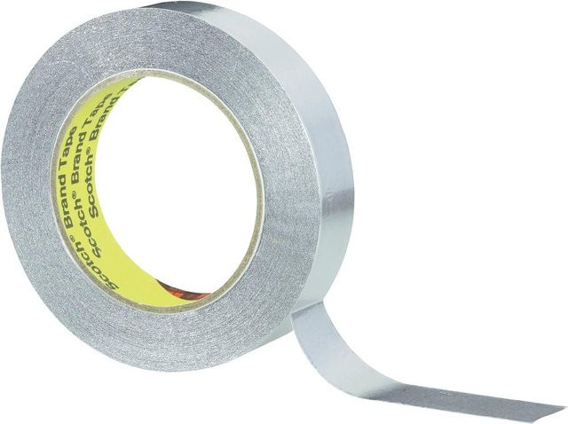 3M Weichaluminium-Klebeband 1436F in Silber, Breite: 50 mm, Länge: 50 m - Bild 1