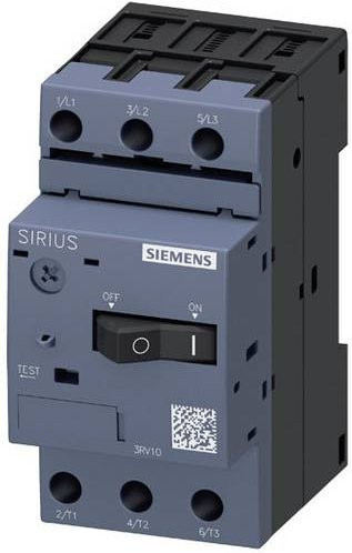 Siemens 3RV1011-0CA10 Leistungsschalter grau mit Einstellbereich 0,18 - 0,25A und 690V DC/AC - Bild 1