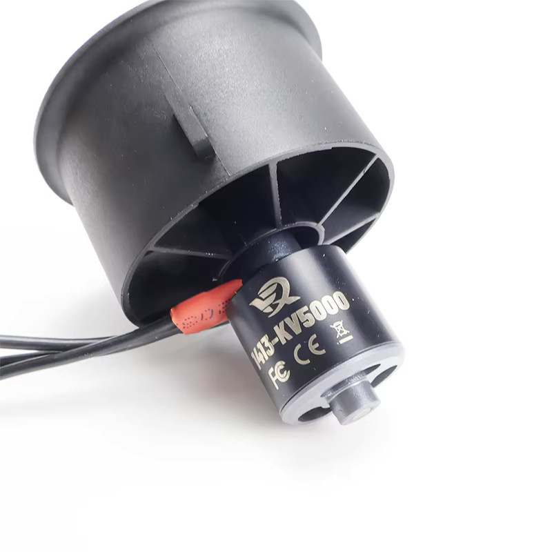 Xfly 40 mm 12-Blatt-EDF-Kanalventilator, 3/4 Netzteil-System, mit 4S 1413-kv5000 externem bürstenlosem Motor für RC-Jet-Flugzeuge - Bild 2