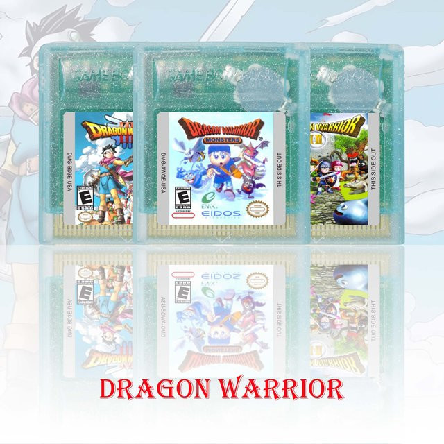Bandai Dragon Warrior Serie GBC Spielmodul Retro Rollenspiel Videospiel Cartridge - Bild 1