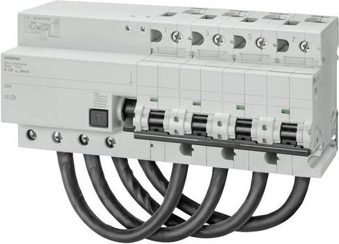 Siemens RCBO Schalter 125A 0.03A 400V in Weiß - Bild 1