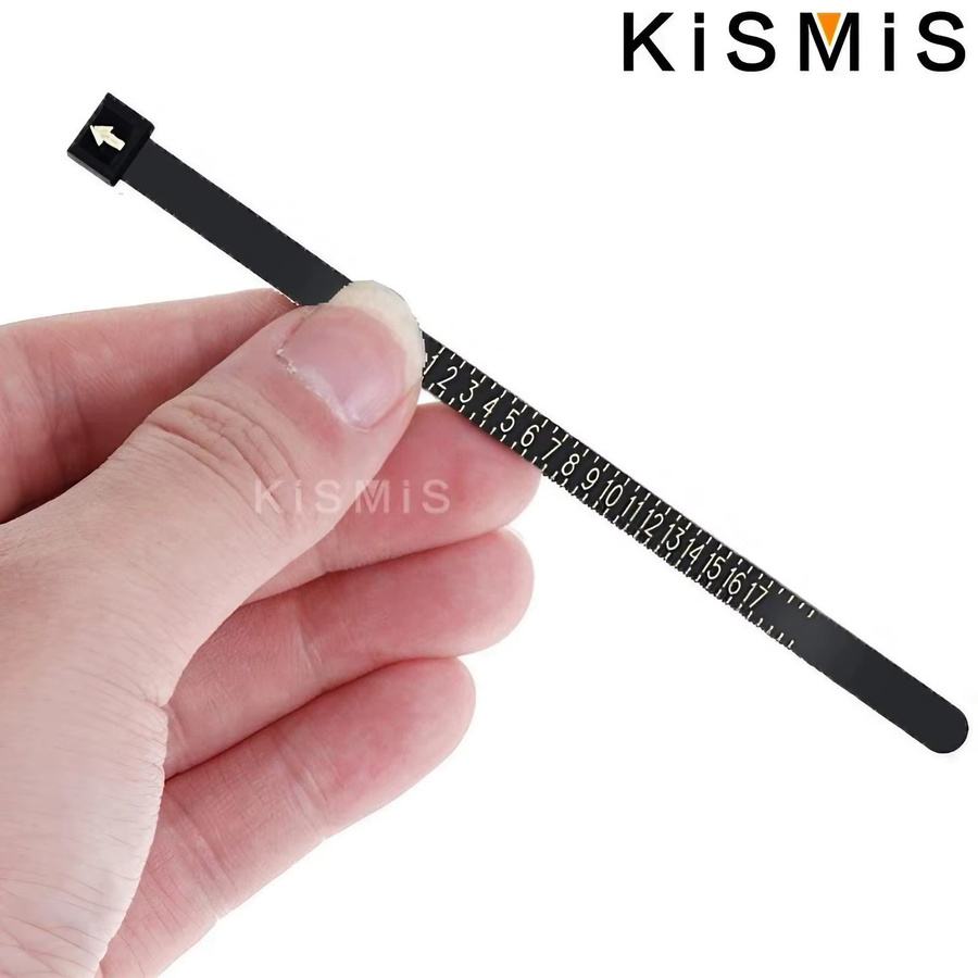 KISMIS Ring Sizer, Weiß/Schwarz, Unisex - Bild 4
