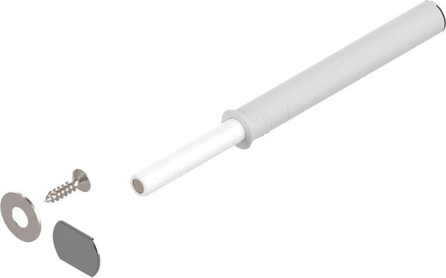 Blum Türöffner Tip On 956A1004 Langversion mit Magnet in Seidenweiß - Bild 1