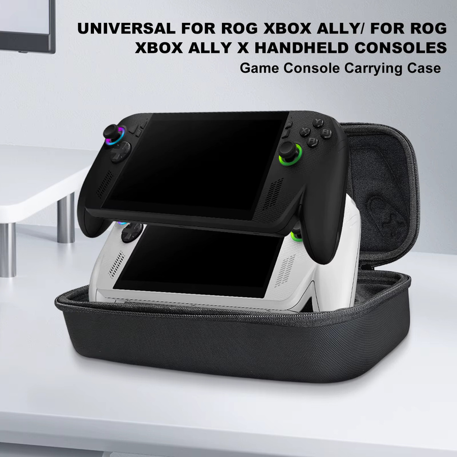 Asus 3-in-1 Zubehörset für ROG Ally und ROG Ally X in Schwarz mit Schutzhülle, Displayschutzfolie und Tragetasche - Bild 2