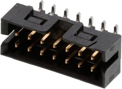 Molex Stiftleiste 878321423 in Schwarz mit 14 Polen und 2 Reihen bei einem Rastermaß von 2,00 mm - Bild 1