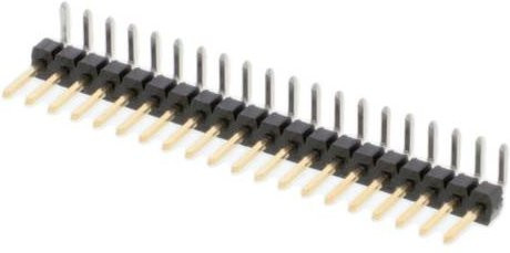 Molex Stiftleiste Standard Schwarz Gold 1 Reihe 901210780 Tray - Bild 1