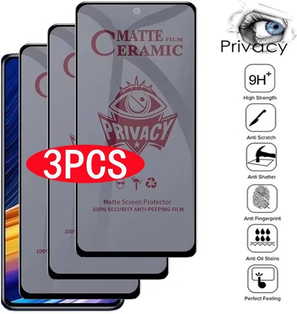 Matte Keramik-Displayschutzfolie für Xiaomi Redmi Note 13 12 Pro 11 10 9 8 10S 9S 9C 9T 10A 12C 13C Mi 11T Poco X6 - Bild 1