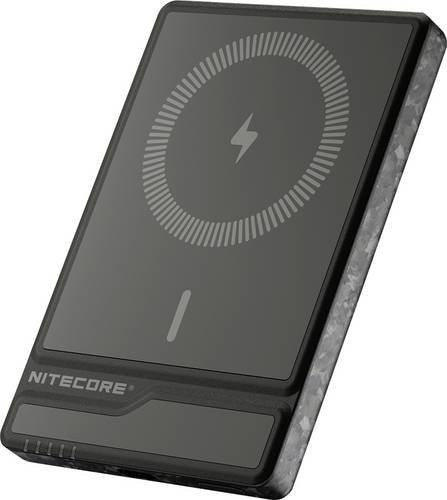 NiteCore NW5000 Powerbank 5000 mAh Li-Ion mit USB-C in Schwarz - Bild 1