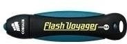 Corsair Voyager V2 USB 3.0 Flash Drive 64GB in Schwarz und Blau - Bild 1