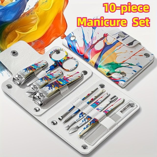Ouriner Nagelknipser-Set mit Nano Nagelfeile, Edelstahl, Unisex - Bild 1