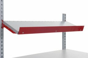 Rocholz Anschlagkante SYSTEM FLEX in Rot, Breite: 1000 mm - Bild 1