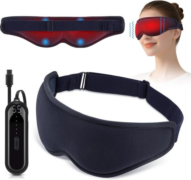 Binchi Health Technology Augenmassagegerät, Navy Blau, Unisex - Bild 1
