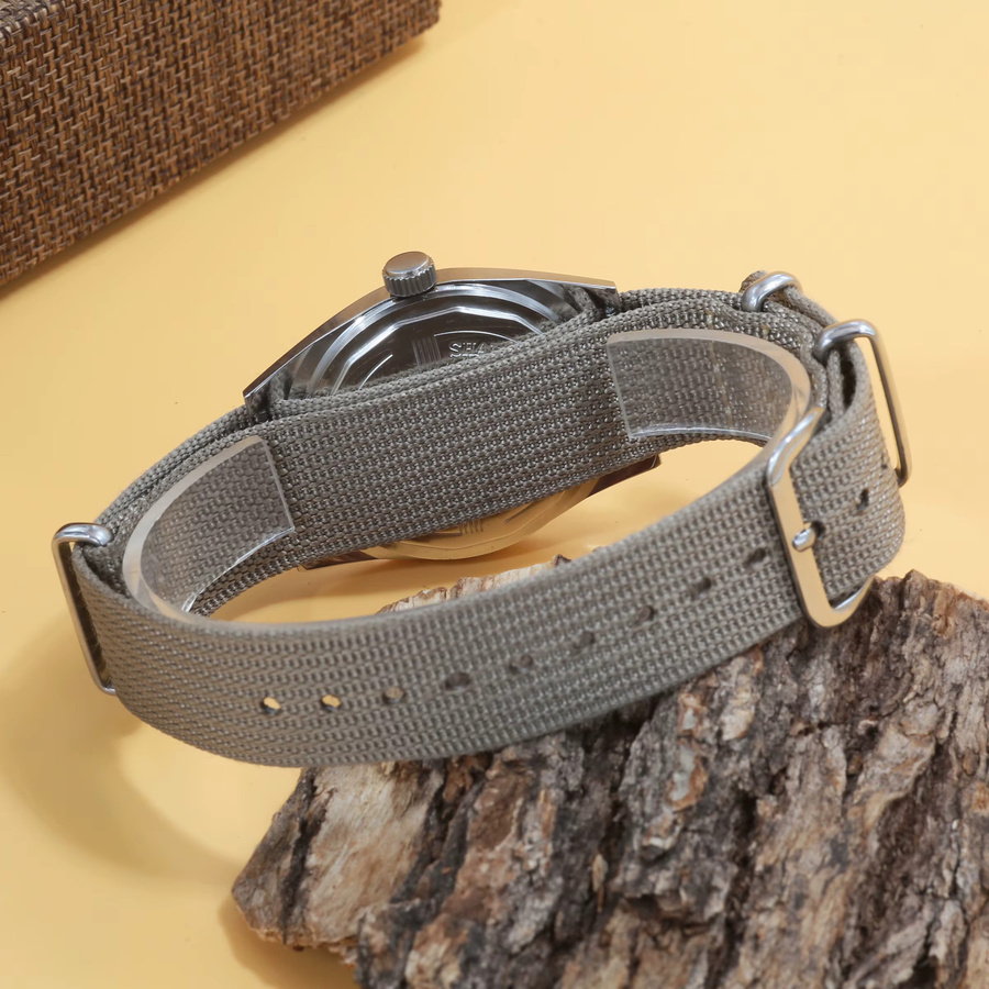 HEIMDALLR Analoguhr, Handaufzug, 36 mm, Schwarz, Herren - Bild 3