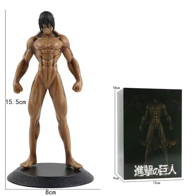 Bandai Attack On Titan Eren Jaeger Colossus Form, Action Figure Model Kit - Bild 4