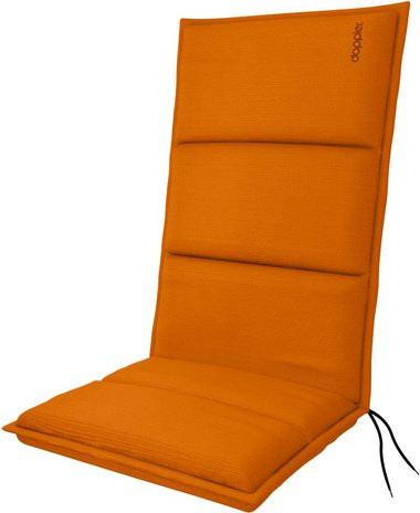 DOPPLER Auflage City in Orange aus 100% Polyester, B/H/L: 48 x 6 x 119 cm - Bild 1