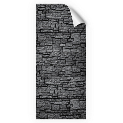 mySPOTTI Duschrückwand-Panel in Steinoptik, Farbe: Grau/Anthrazit, B: 90 cm, H: 210 cm - Bild 2