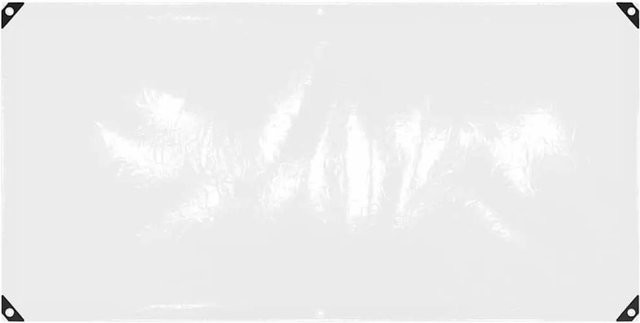 vidaXL Transparente PVC Plane mit Ösen B: 200 cm, H: 100 cm - Bild 1