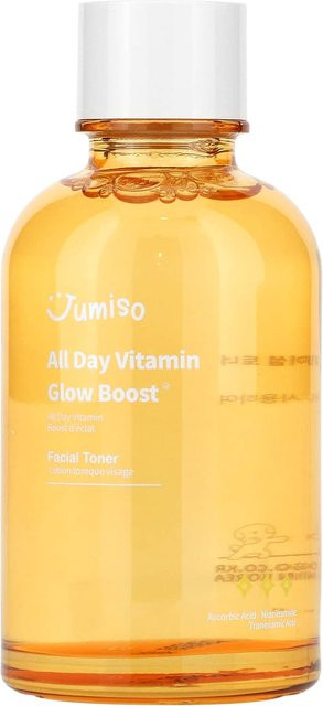 Jumiso All Day Vitamin Glow Boost Gesichtswasser, 125 ml, Niacinamid, Vitamin C, Panthenol - Bild 1
