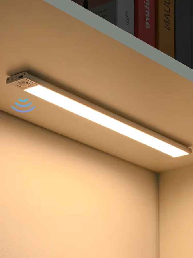 TLEDMP LED-Unterschrankleuchte mit Bewegungsmelder, magnetisch und wiederaufladbar, Farbe: Weiß oder Silber - Bild 7
