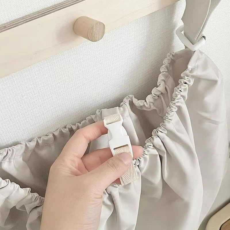 DANIVIVI Tragbare Kinderwagen Organizer Tasche für Babyartikel in Schwarz oder Beige - Bild 3
