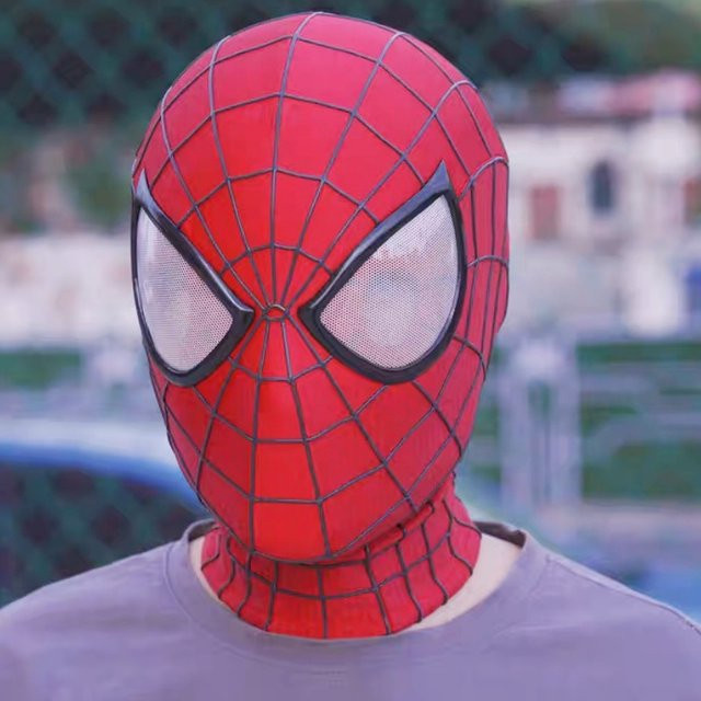 Bandai Marvel Venom Spider-Man-Maske mit Faceshell 1:1, Kostüm Masken Replik - Bild 1