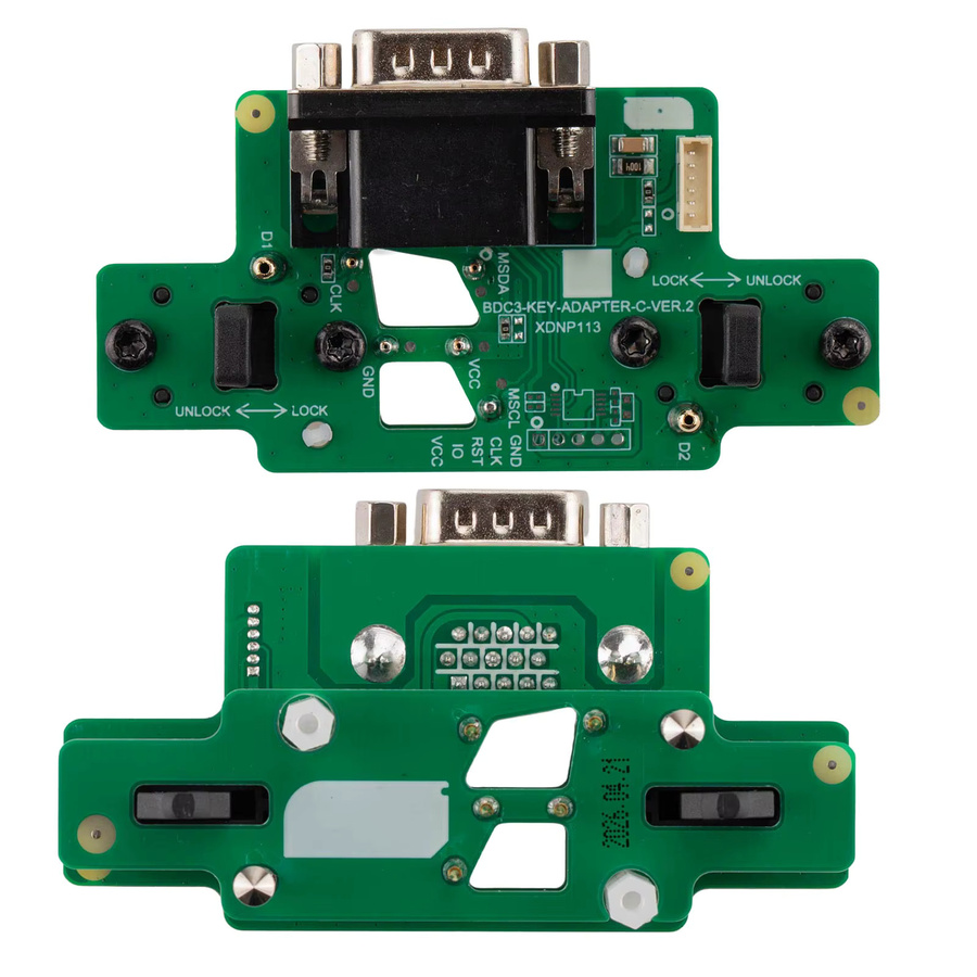 Xhorse Spezialadapter für BMW BDC2 BDC3 BCP U kompatibel mit Multi Prog VVDI PROG und Key Tool Serie - Bild 5