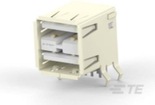 TE Connectivity USB Box in Weiß - Bild 1
