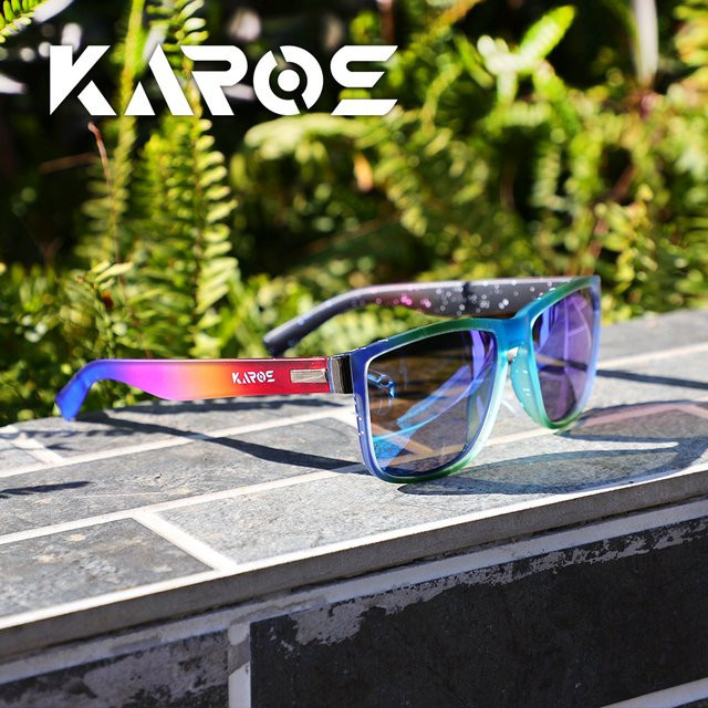 KAROS 336 Sportsonnenbrille, Herren, Vollrand, Kunststoff, polarisiert, verspiegelt - Bild 1