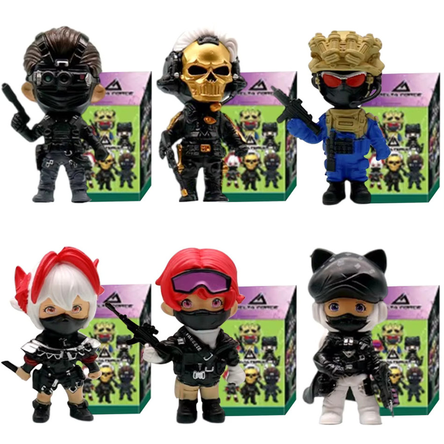 Bandai Delta Force Militär-Actionfiguren, Blind Box, Kunststoff - Bild 2