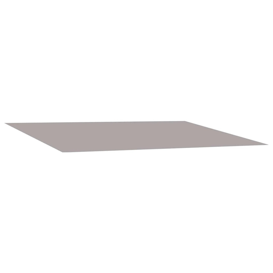 vidaXL Markisenersatzstoff aus Polyester in Hellgrau, Breite: 300 cm, Tiefe: 250 cm - Bild 2