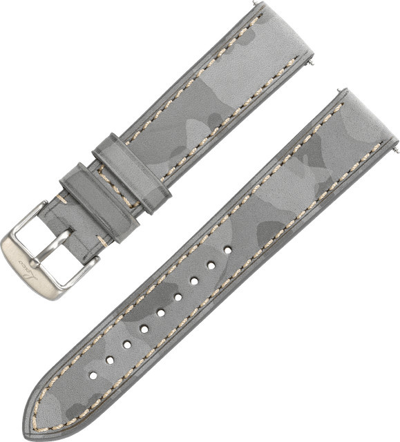 Uhrenarmband Leder, Camouflage - Bild 1