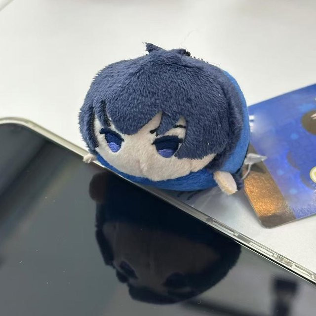Blue Lock Kuscheltier Bachira Meguru Isagi Yoichi Chigiri Hyoma Mini Anhänger, grau - Bild 1