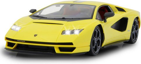 Jamara Lamborghini Supersportwagen Ferngesteuertes Fahrzeug gelb 1:16 - Bild 1