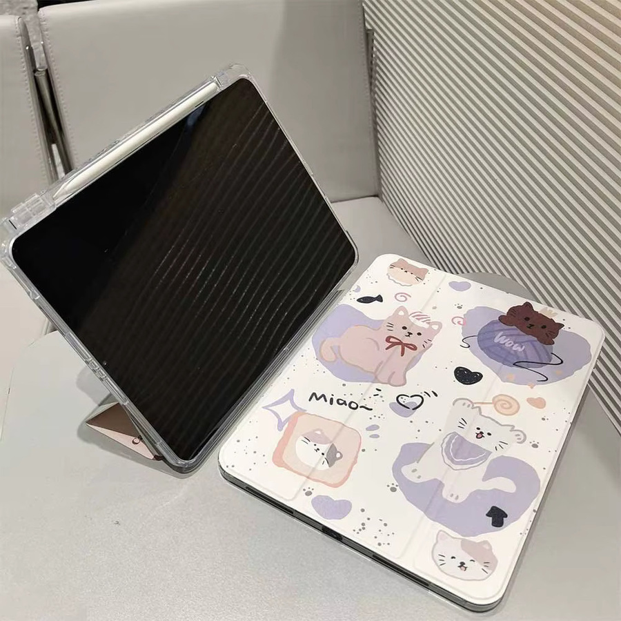 Multicolour Schutzhülle mit Stifthalter für Apple iPad Air 11, iPad 10. Generation und iPad Pro 11/12,9 Zoll (M2, M3, M4) - Bild 2