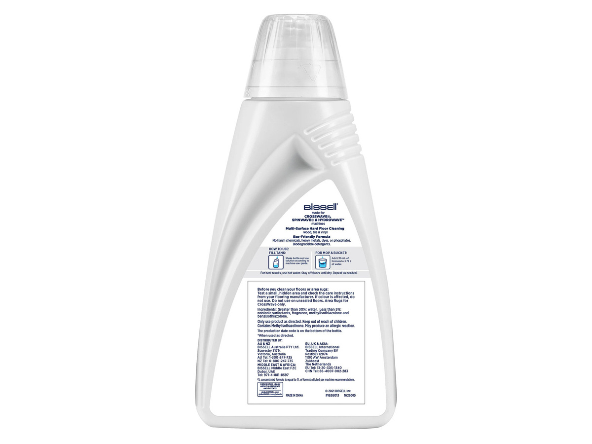 Bissell Multi-Oberflächenreinigungsmittel für Hartböden, 1 Liter - Bild 2