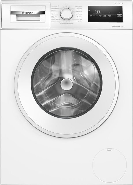 Bosch Waschmaschine WAN28272 Serie 4 in Weiß mit 8 kg Kapazität, 1400 Umdrehungen Schleuderdrehzahl und Aquastop - Bild 1