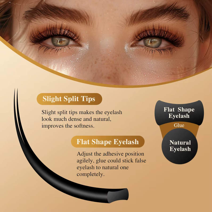 NAGARAKU New Air Series Wimpern, Mattschwarz, Matt - Bild 3