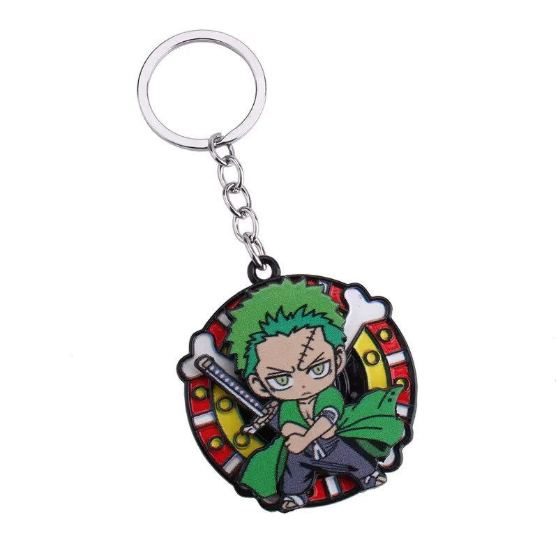 Bandai One Piece Ghost Destroy Charakter Ruffy Strohhut Solon Qiao Ba Zeichentrickfigur Schlüsselanhänger, Taschenanhänger - Bild 2