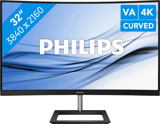 Philips 328E1CA LED-Monitor 32 Zoll 4K UHD VA-Panel Schwarz - Bild 1