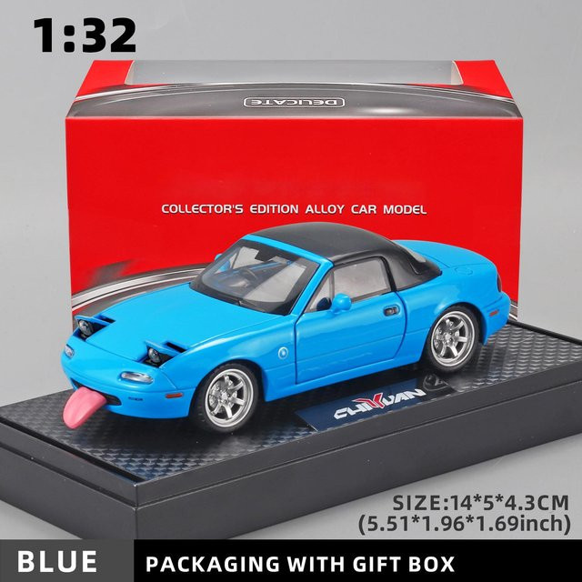 Linyi toy car Mazda Mx5, Spielzeugauto, 1:32, mit Sound und Licht, ab 14 Jahren - Bild 1