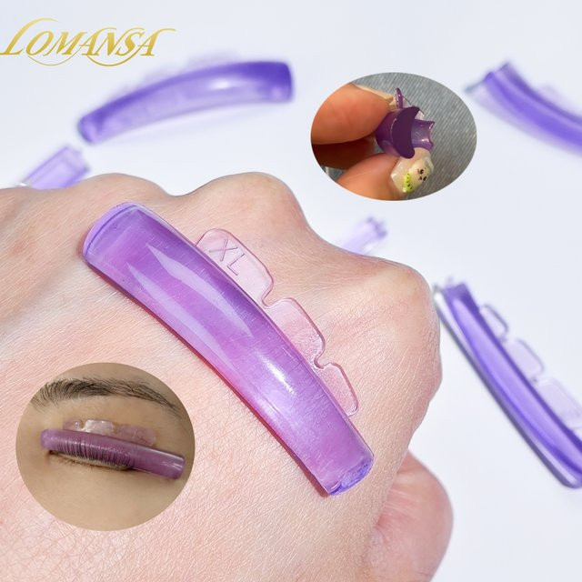 Lomansa Wimperndauerwellen-Pads aus Silikon, 5 Paar, Unisex - Bild 1