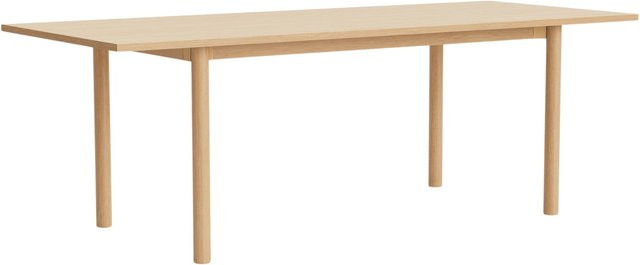 HAY Annex Tisch Overhang in Beige mit rechteckiger Form für Essräume und Arbeitsräume - Bild 1