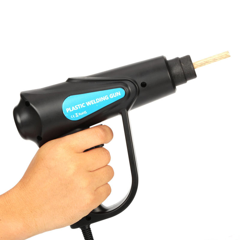 Kkmoon Heißtacker 70W Kunststoffschweißgerät für Auto-Stoßstangen-Reparaturen mit 4 Aufsatztypen in Schwarz - Bild 3