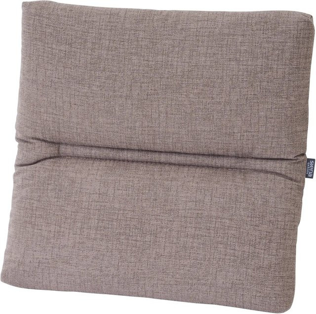 Siena Garden Sitzkissen Comfort in Taupe, quadratisch, wetterfest und UV-beständig, B/T/H: 46 x 46 x 7 cm - Bild 1