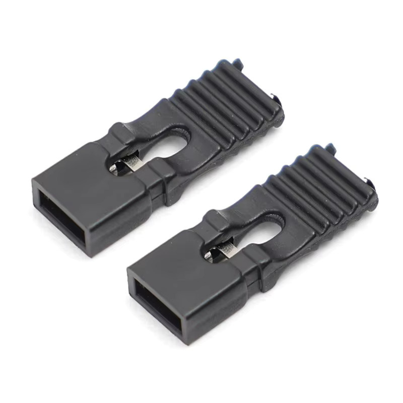 Sicherheits-Pitch-Jumper-Kappen mit langem Griff für elektronische Reparaturen und Schaltkreis-Debugging, 2,54 mm, Schwarz - Bild 2