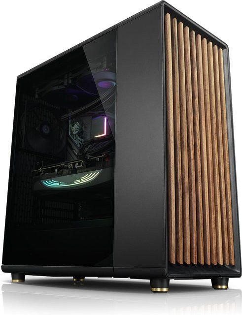 Gaming PC Black Forest V von AMD mit Ryzen 7 5700X, 32GB DDR4, NVIDIA RTX 5070 12 GB, 1TB SSD und Windows 11 in Schwarz, Weiß oder Silber - Bild 1